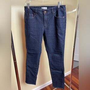 Ann Taylor LOFT Curvy High-Waisted Skinny Ankle Jeans Size 30
